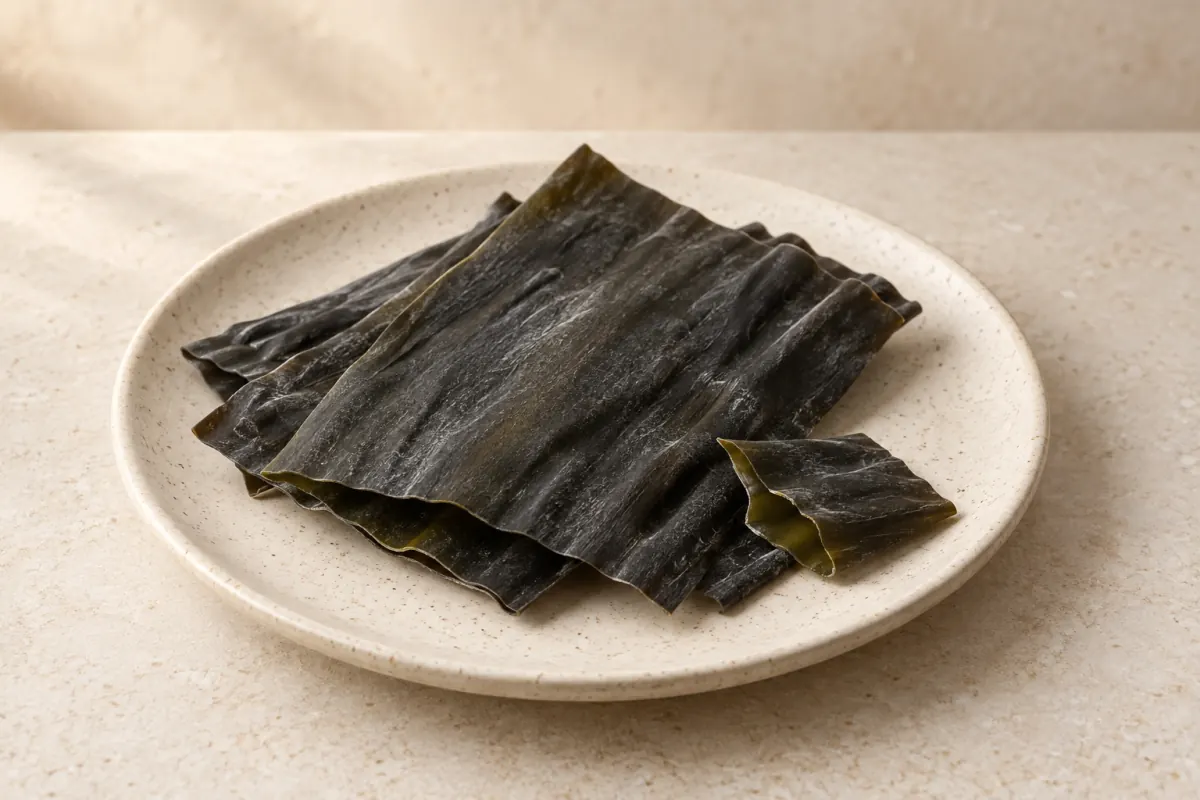 다시마 이유식용 원재료
